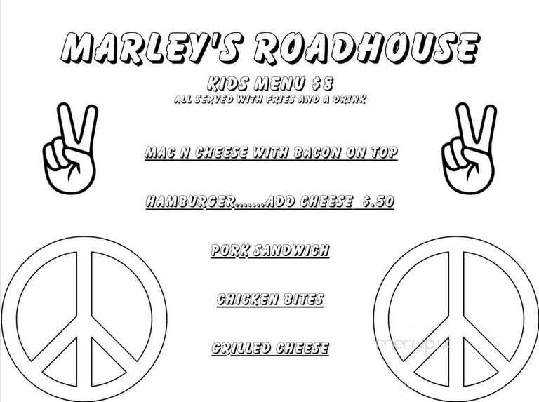 Marley's Roadhouse - Millstadt, IL menu_pic