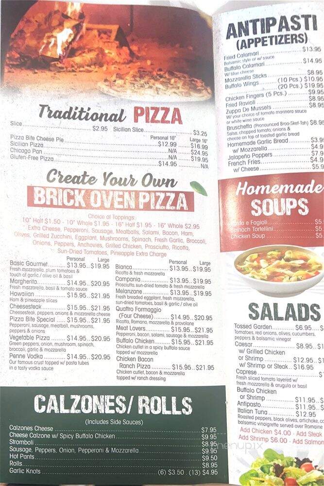 Pizza Bite Restaurant and Catering - Secaucus, NJ menu_pic