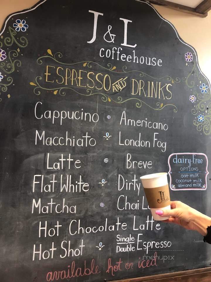 J & L Coffeehouse - Pittston, PA menu_pic