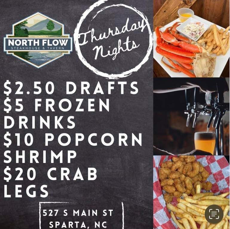 North Flow Steakhouse & Tavern - Sparta, NC menu_pic
