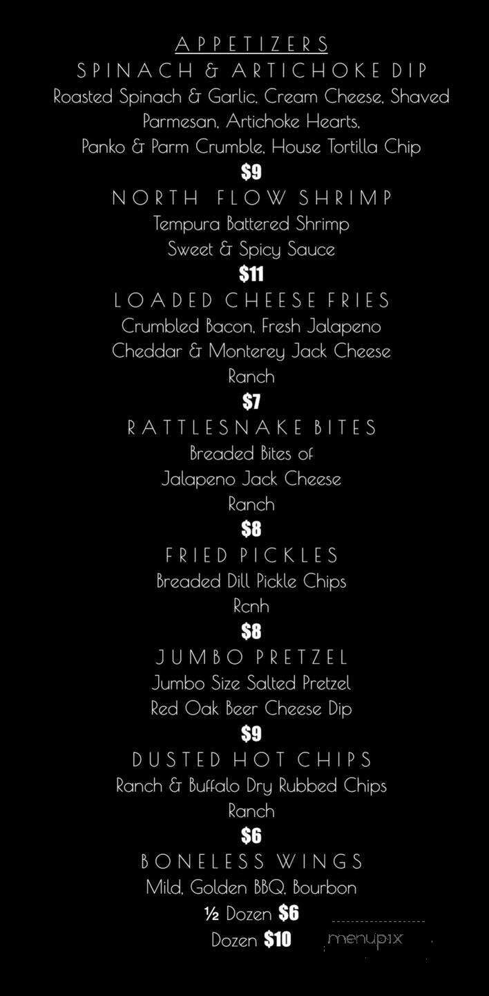 North Flow Steakhouse & Tavern - Sparta, NC menu_pic