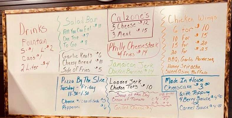 Six Gun Pizza - Forsyth, MT menu_pic