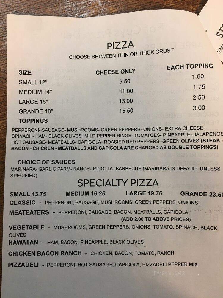 Fat Guys Pizza Deli - Seneca, PA
