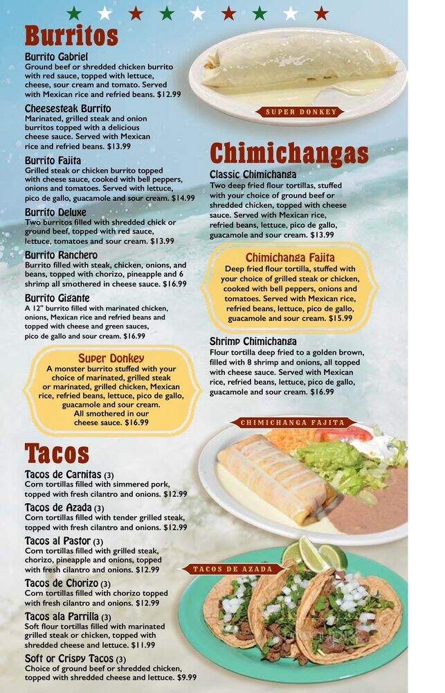 Los Potros - Dayton, KY menu_pic