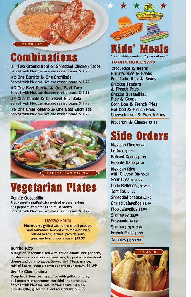 Los Potros - Dayton, KY menu_pic