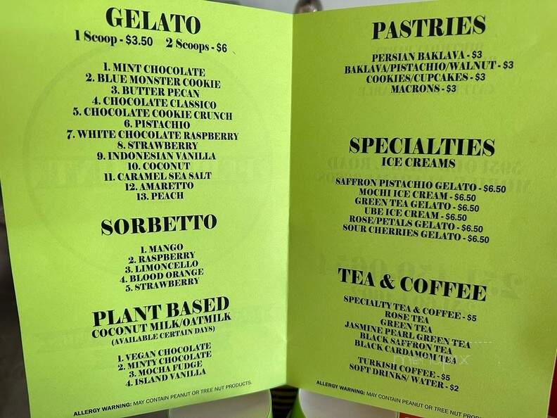 Peppermint Gelato Cafe - Mobile, AL