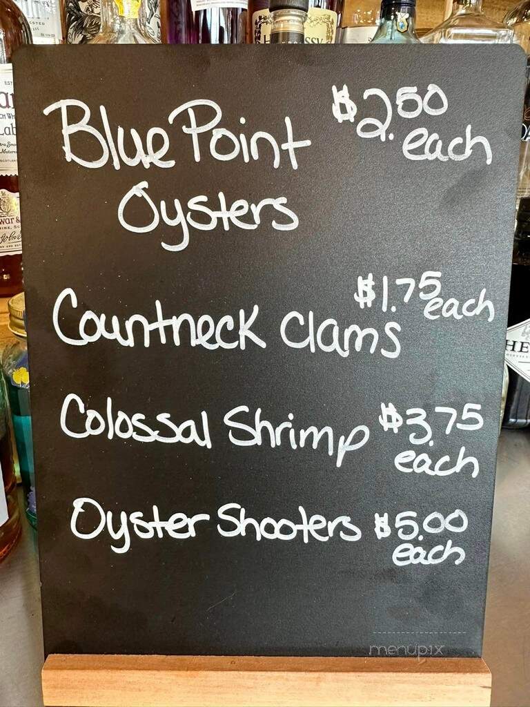 One Eyed Willy's Seafood Shack - Meriden, CT menu_pic