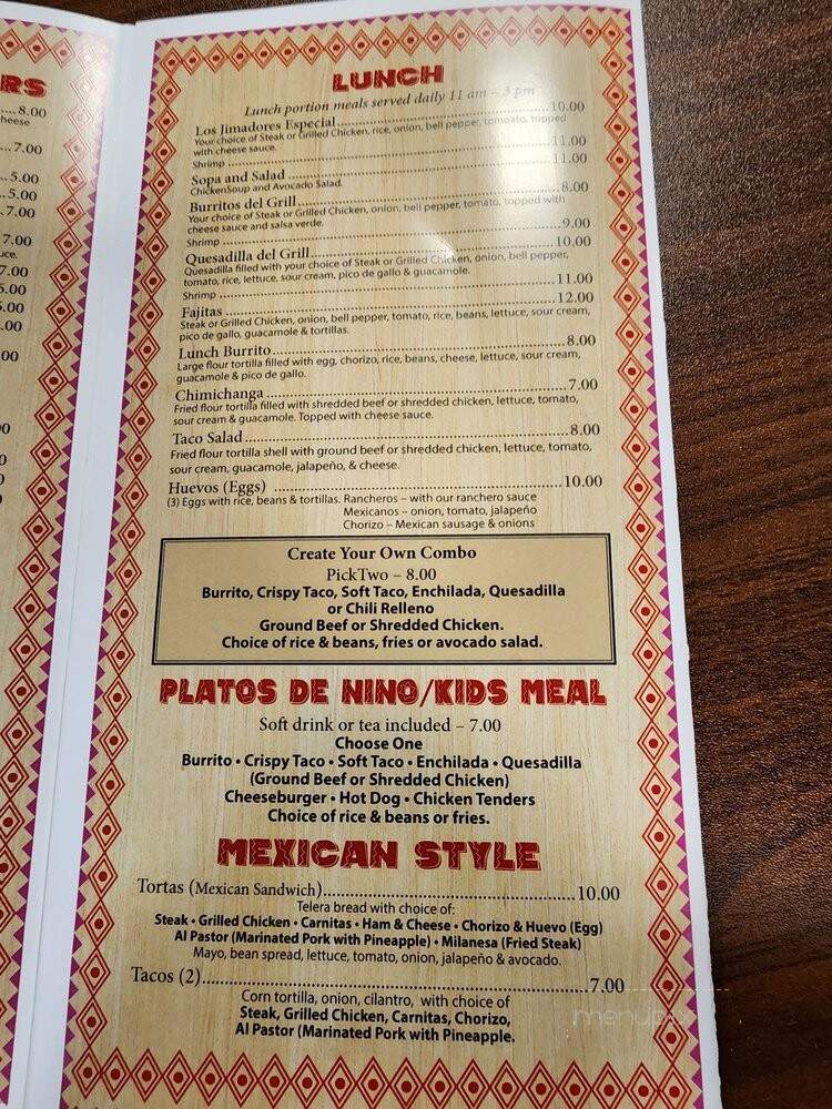 Los Jimadores Mexican Grill & Cantina - Bartlett, TN