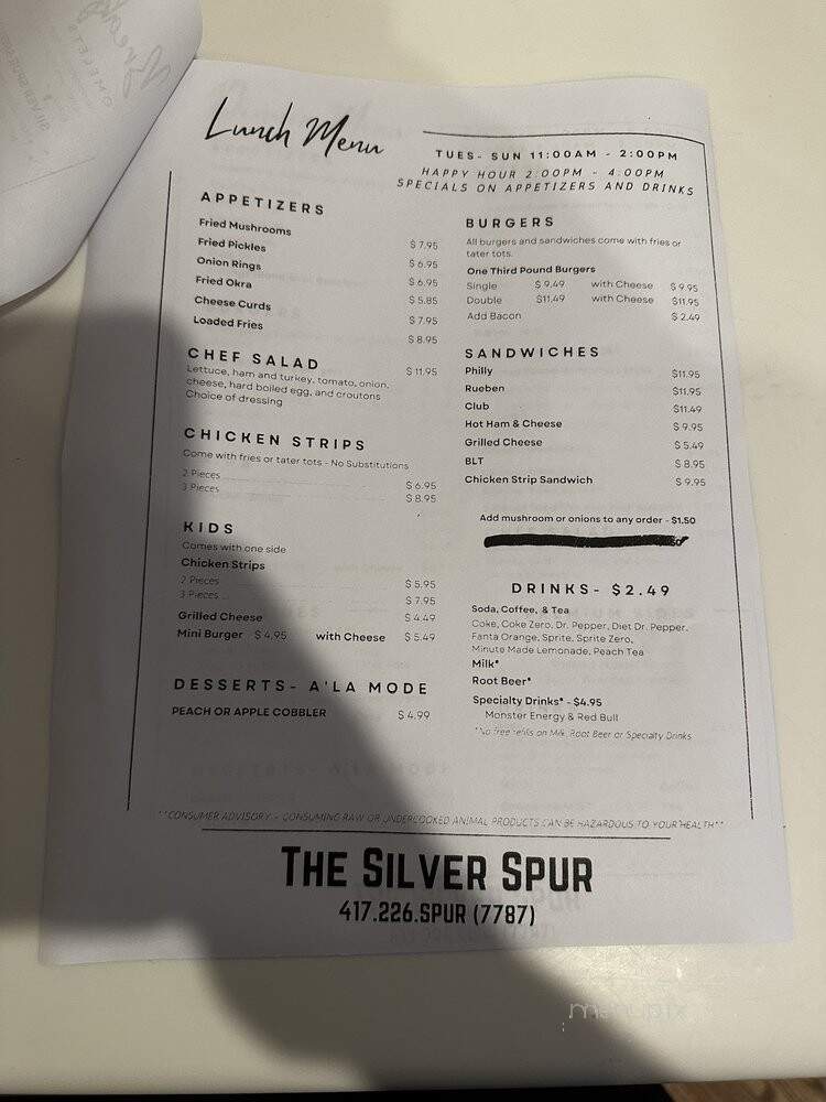The Silver Spur Restaurant - Jane, MO