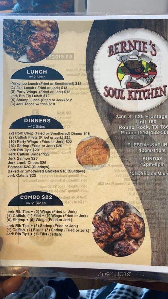 Bernie's Soul Kitchen - Round Rock, TX