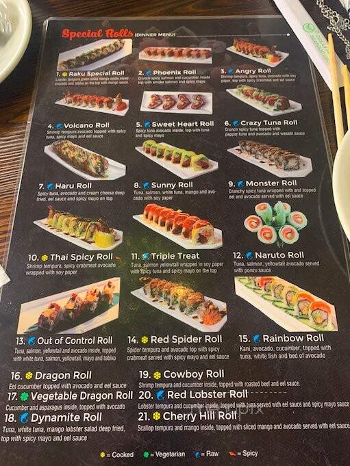 Raku AYCE Sushi & Japanese Buffet - Cherry Hill, NJ