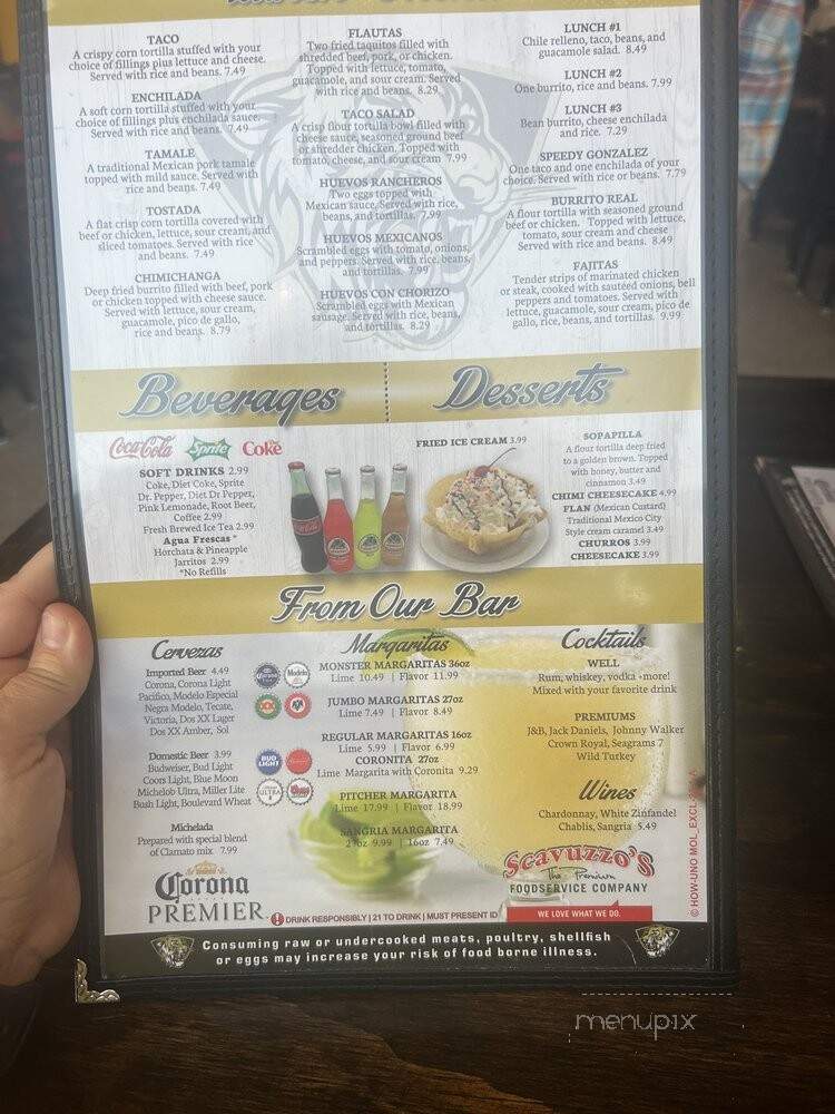 Molcajete Mexican Food - Excelsior Springs, MO menu_pic