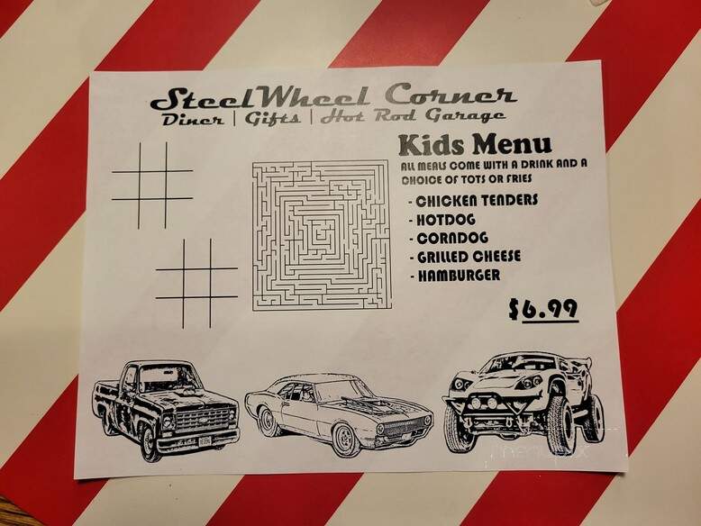 Steel Wheel Corner - Benton, TN menu_pic