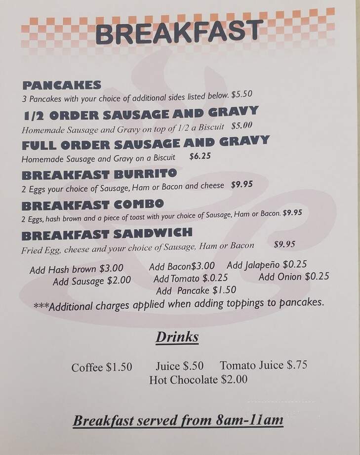 Boyne River Grill - Boyne City, MI menu_pic