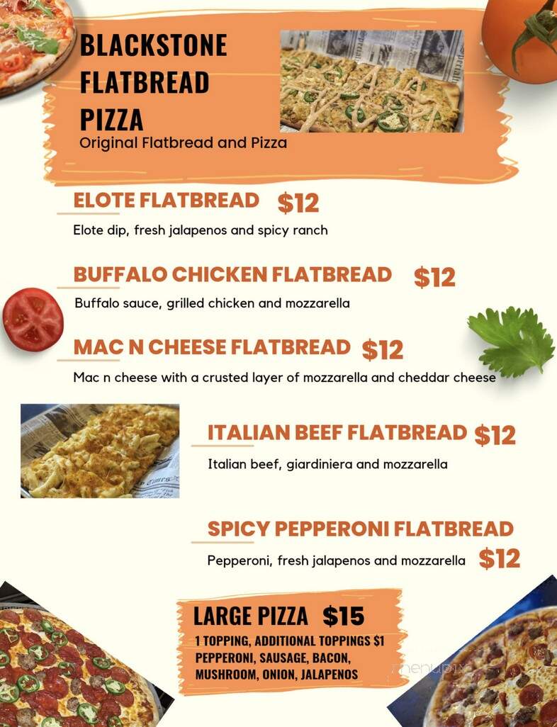 The Blackstone Bar and Grill - Rochelle, IL menu_pic