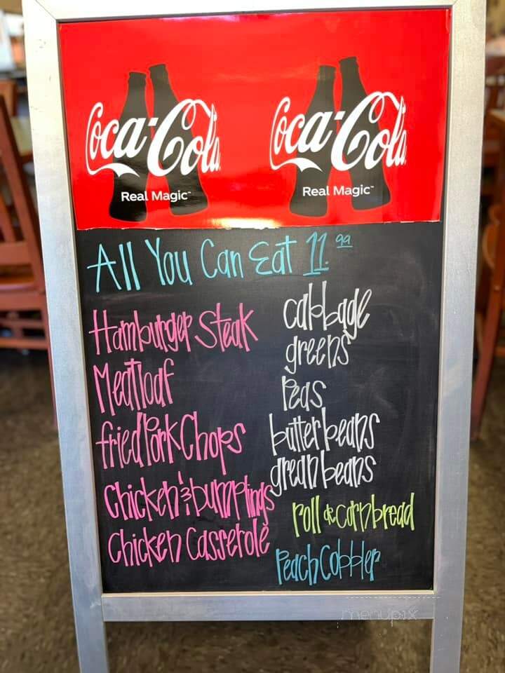 The Wooden Spoon - Pontotoc, MS menu_pic