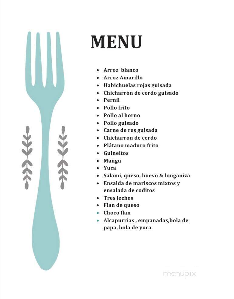El Despertar Restaurant - YORK, PA menu_pic