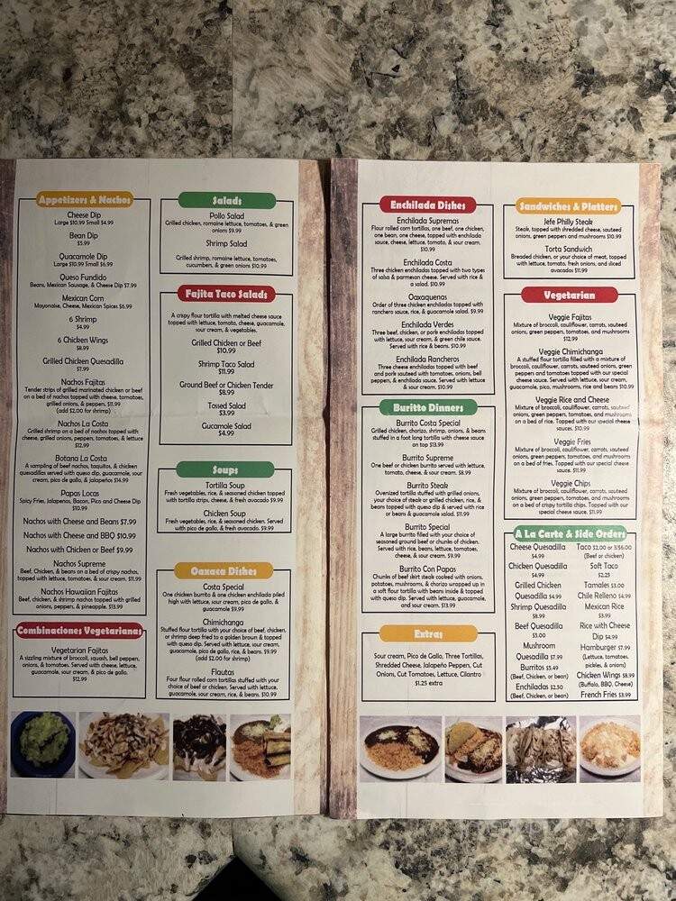 Los Jefes - Smithville, MS menu_pic
