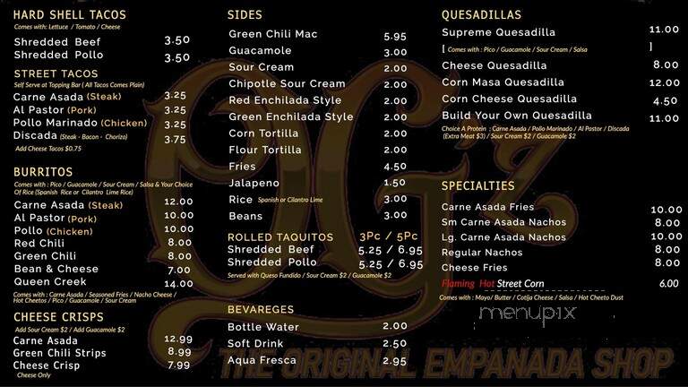 OG'z the Original Empanada Shop - Queen Creek, AZ