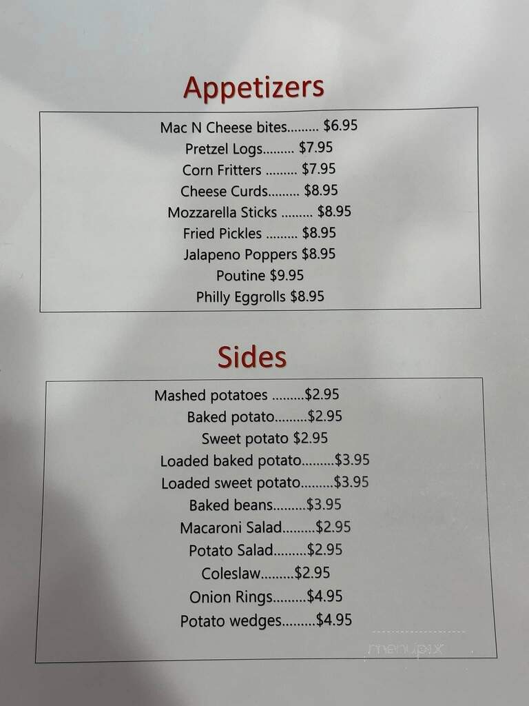 Gabby Rays Diner - Walton, NY menu_pic