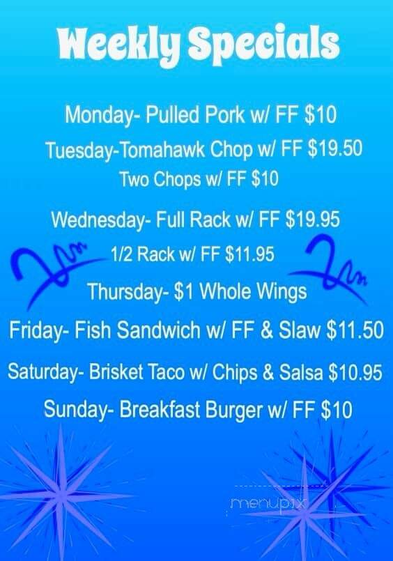 The Barn & Barrel Bar and Grill - Elizabeth, PA menu_pic