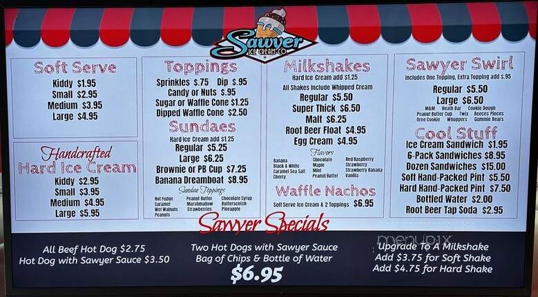 Sawyer Ice Cream - Saugerties, NY