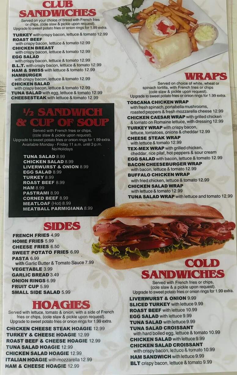 Millside Diner & Cafe - Delran, NJ menu_pic