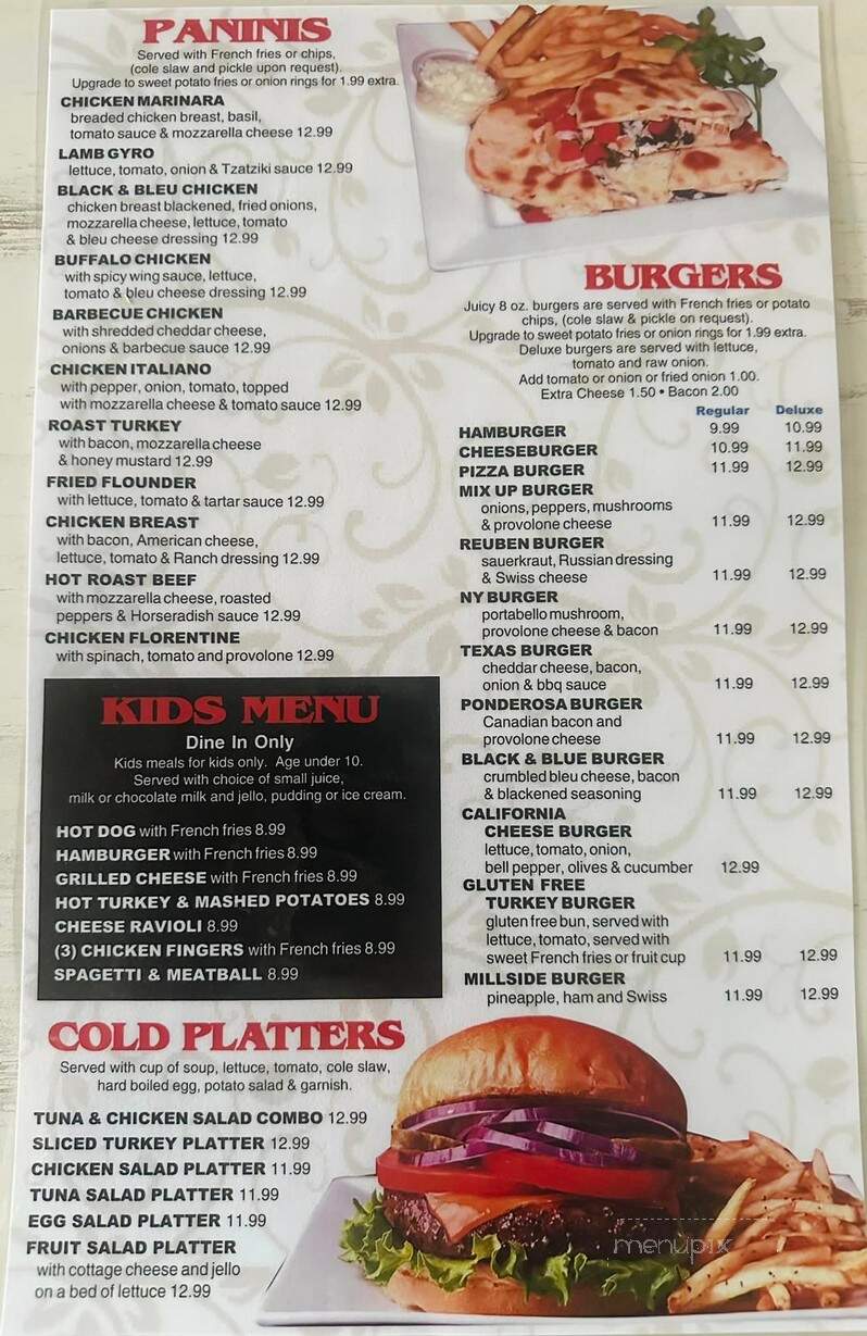 Millside Diner & Cafe - Delran, NJ menu_pic
