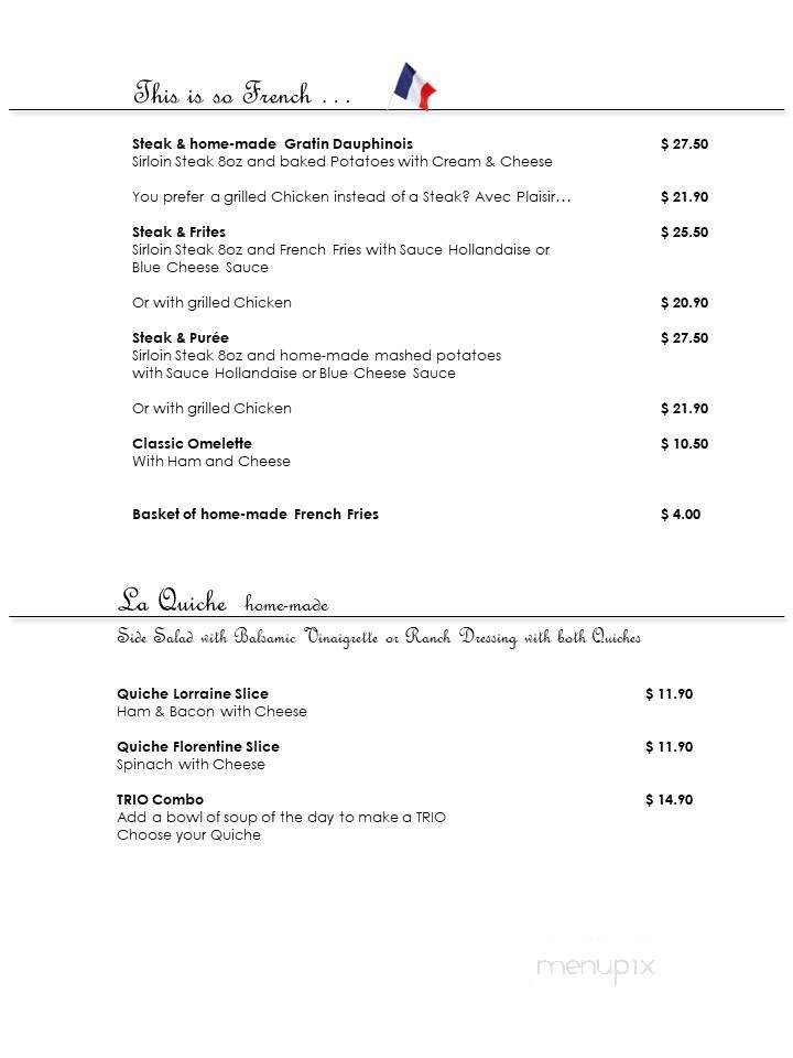 Mona's French Cafe - Cypress, TX menu_pic