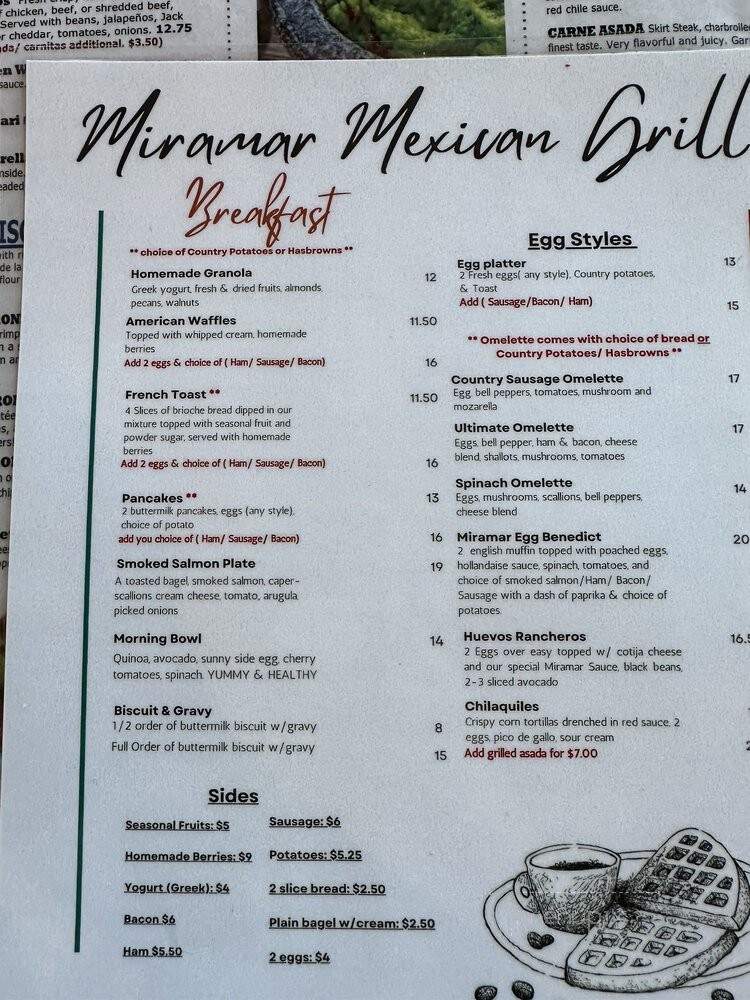 MiraMar Mexican Grill - Gualala, CA