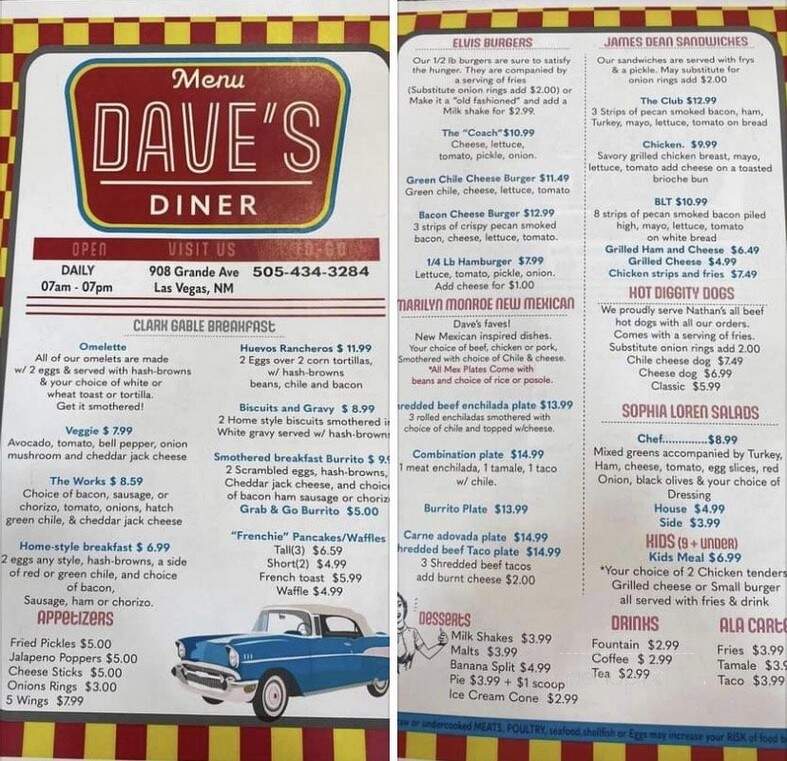 Daves Diner - Las Vegas, NM