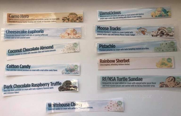 Greshams Ice Cream Shoppe - Hawley, PA menu_pic