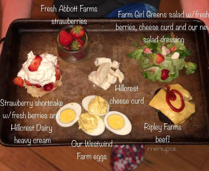 Hillcrest Dairy - Moravia, NY menu_pic