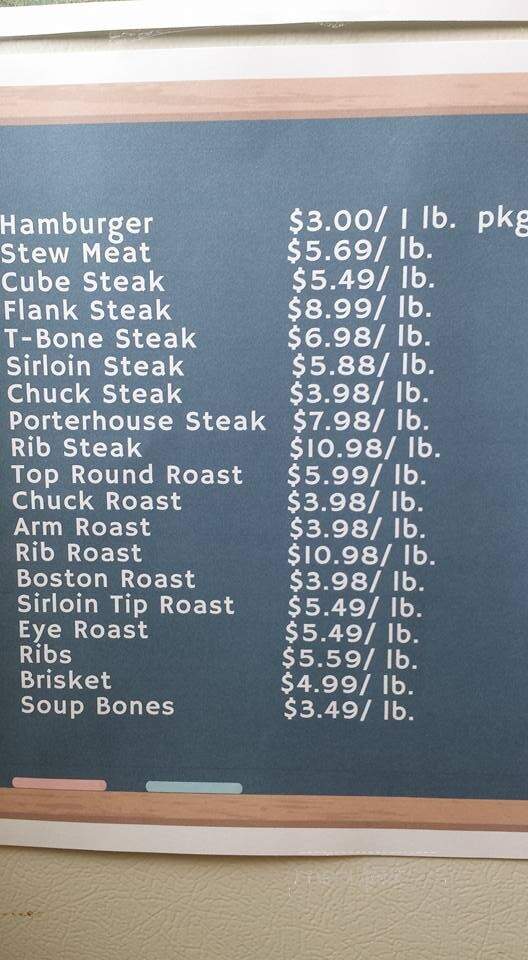 Hillcrest Dairy - Moravia, NY menu_pic
