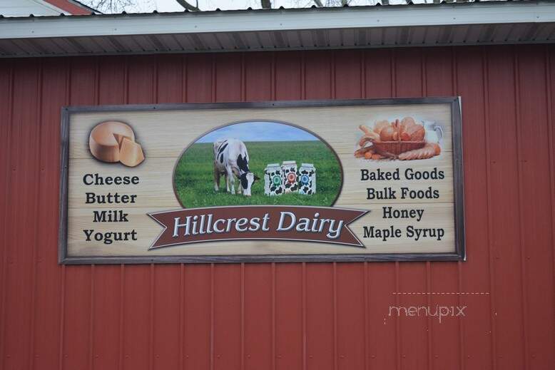 Hillcrest Dairy - Moravia, NY menu_pic