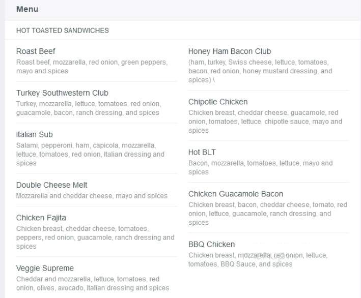 All American Frozen Yogurt - Springfield, OR menu_pic