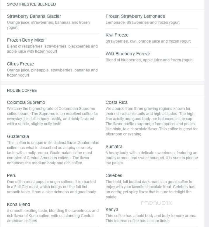 All American Frozen Yogurt - Springfield, OR menu_pic