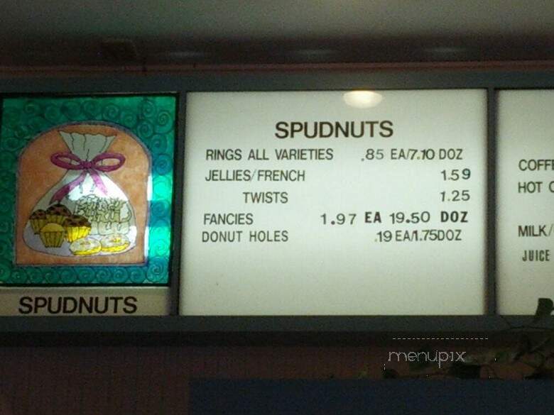 Spudnuts Donut - Panama City, FL menu_pic