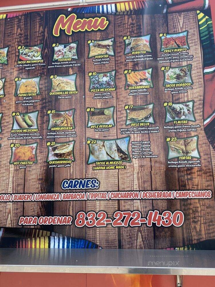 Taqueria Don Tin - Houston, TX menu_pic