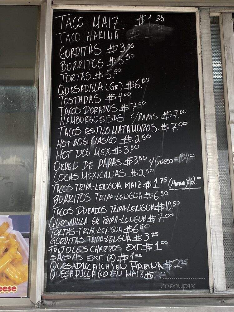 Taqueria Don Tin - Houston, TX menu_pic