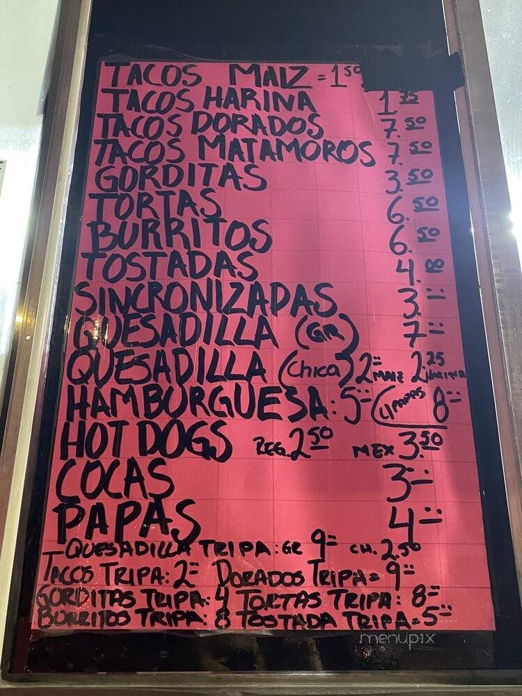 Taqueria Don Tin - Houston, TX menu_pic
