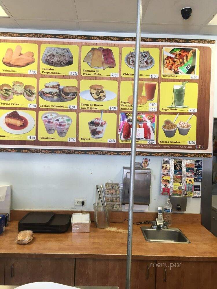 Panaderia Rosas - San Jose, CA menu_pic