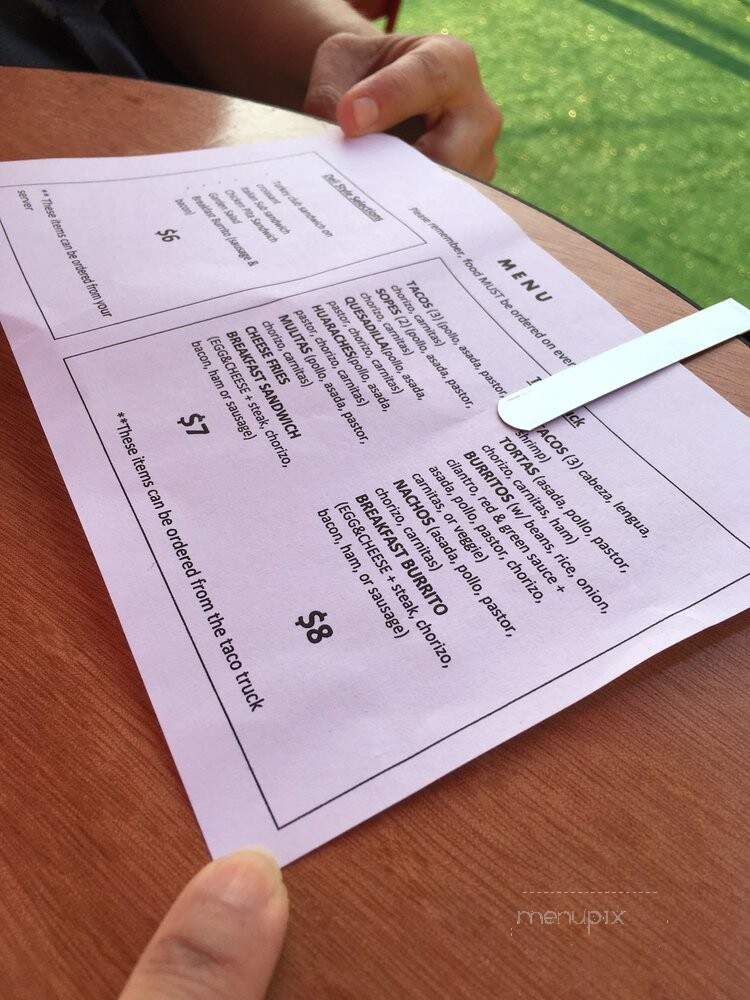 Huddle - Costa Mesa, CA menu_pic