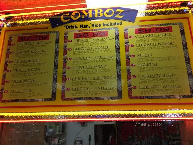 Chaat House - Salt Lake City, UT menu_pic