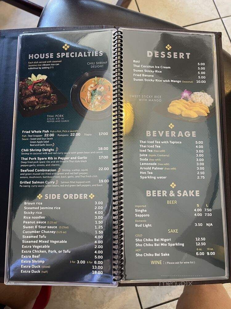 Ocean Thai Cuisine - Oceanside, CA