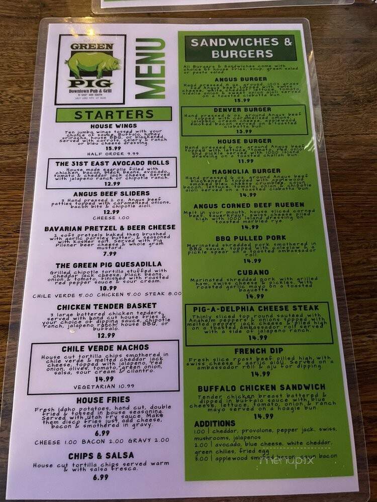 Green Pig Pub - Salt Lake City, UT