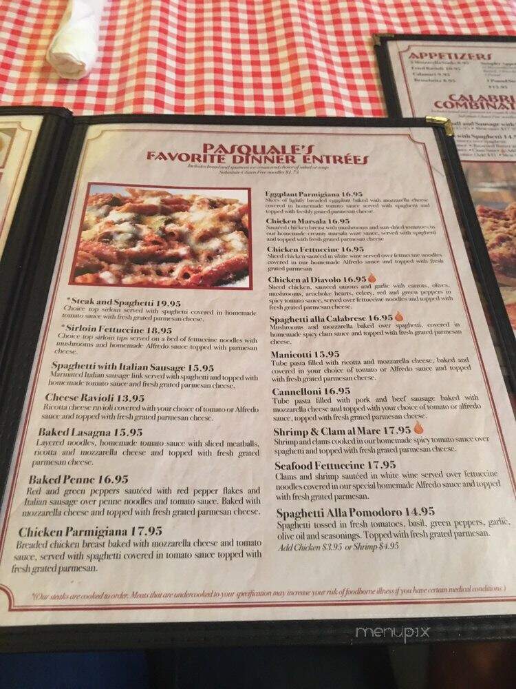 Ferraro's Home Made Italian - Spokane Valley, WA menu_pic