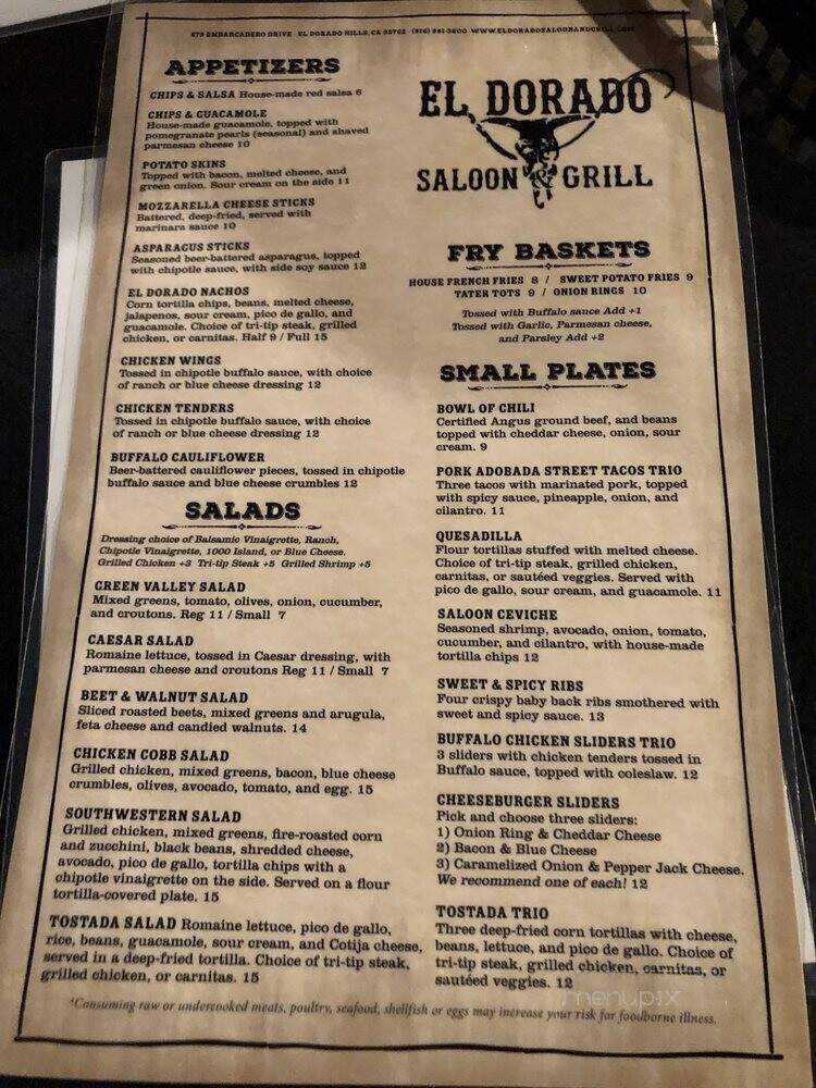 El Dorado Saloon and Grill - El Dorado Hills, CA