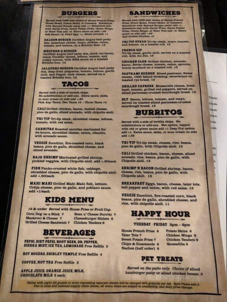 El Dorado Saloon and Grill - El Dorado Hills, CA