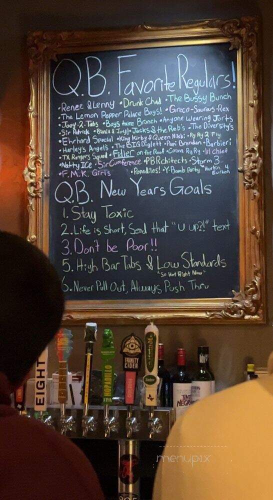 The Quarter - Dallas, TX menu_pic
